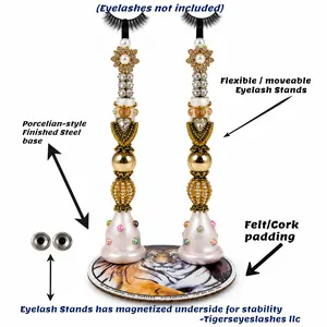 Handmade Magnetic Eyelash Stand – Prep, Drying & Display