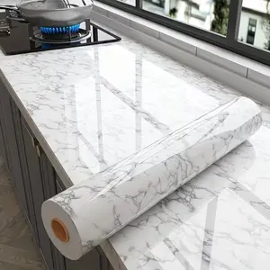 Self-adhesive film, high-temperature resistant renovation wall stickers, waterproof and oil-proof stickers for kitchen, furniture and home decoration wallpaper
