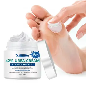 42% Urea Heel Repair Balm, Deep Moisturizing Foot Care, Exfoliates Dead Skin, Heals Cracks, 2% Salicylic Acid, 50g Foot Cream