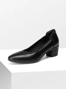 Women ladies closed round toe mom comfort soft mid heel dressy Retro classic fashion chunky block wedding bride bridal working office casual chic gift pump shoe Christmas Easter Valentine'Day black friday cyber monday