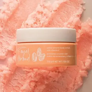 Salted almond body scrub Body Care Cleanser Cleansing Cosmetic Skin Repair Skin Care