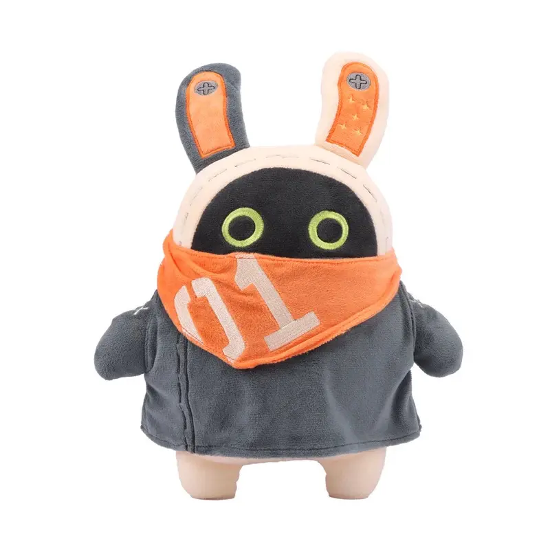 2024 New Zenless Zone Zero Bangboo Plush Dolls Toy Game characters Gold Bangboo Rabbit Stuffed Plush for Kids' Birthday Gift