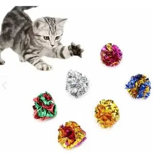 6-Piece Cat Crinkle Balls Play Pack