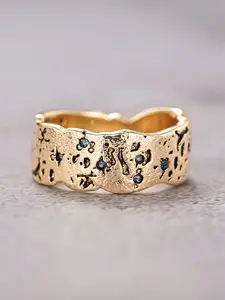 1 PC Glamorous Cubic Zirconia Statement Ring For Women Wedding Engagement Valentine's Day Party Gift