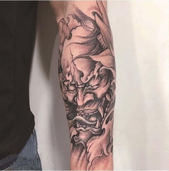 Realistic BIG Temporary Arm Tattoos: Non-Reflective, Herbal, Fake Men Tattoos, Waterproof