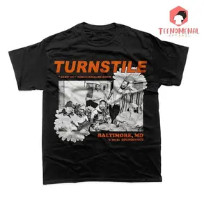Turnstile Unisex T-Shirt - Glow On Album Show Tee - Music Band Merch - Graphic Shirt for Gift