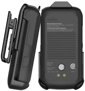 Holster for Sonim XP3 Plus 4G Flip Phone, Nakedcellphone Black [Rotating/Ratchet] Belt Clip Holder Case with Secure Latch for T-Mobile/Verizon/AT&T XP3plus (XP3900, 2021)