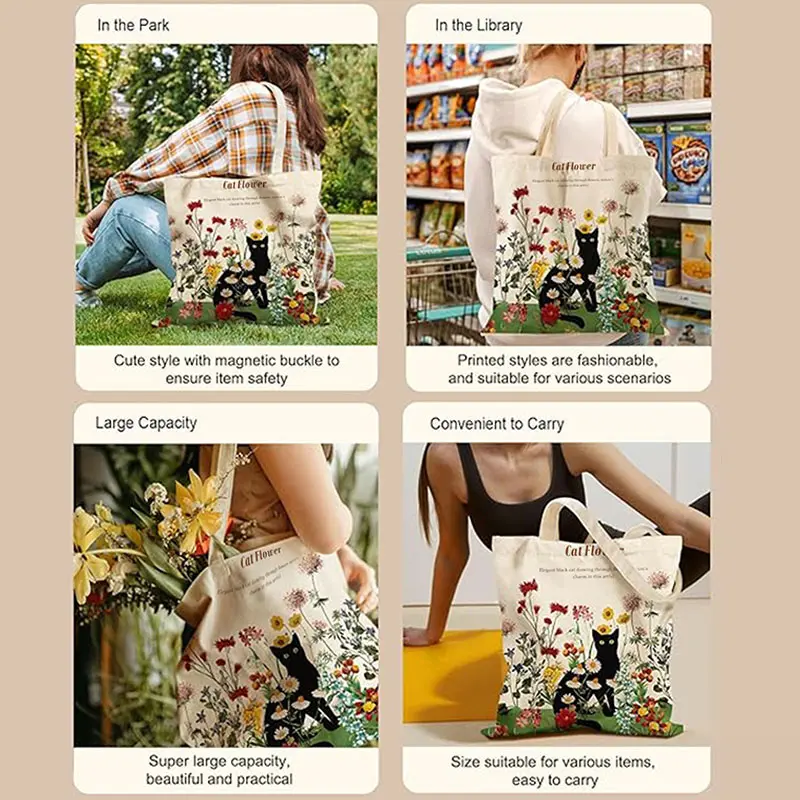 Ladies shoulder bags, backpacks, schoolbags, portable shopping bags, large-capacity multifunctional shoulder bags, shoulder bags, simple canvas bags, cooking and baking fun canvas bags, chef gifts, personalized handbags, suitable for parties, travel and s