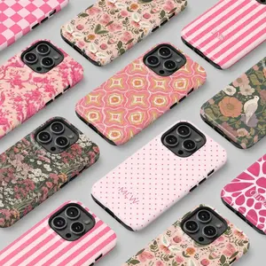 [New Arrivals]Pink Pattern Phone Case |   Floral, Striped, Checkers, Polka Dot
