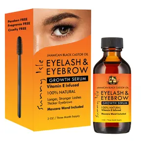 Sunny Isle Jamaican Black Castor Oil Eyebrow & Eyelash Growth Serum