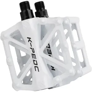 Bike Pedals 9/16" Bicycle Pedals Mountain Bike, Aluminium Lightweight Platform Pedals for BMX MTB Road Bikes