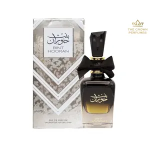 Bint Hooran Eau de Parfum for Women 3.4 oz (100ml) By Ard Al Zaafaran  – Elegant Floral Fragrance with Velvet Pouch