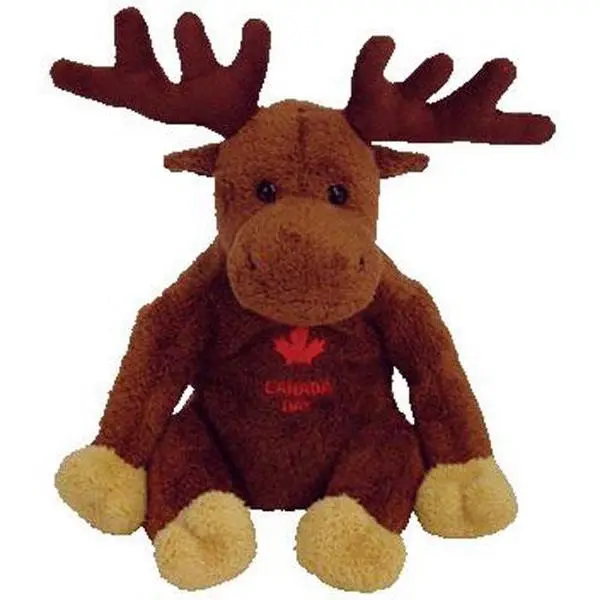 TY Beanie Baby - VILLAGER the Canadian Moose (Canada Exclusive) (5.5 inch) (2005) MWMTs