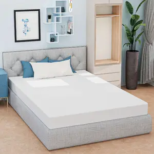 6 Inch Full Size Mattress, Gel Memory Foam Full Mattress, Pressure Relieving, Cooling Gel Foam, Full Mattress in a Box, Certipur-Us Certified, Bed-in-a-Box, Full, 75"L x 54"W x 6"Th, WhiteSkin-friendly and comfortable mattress with moderate softness