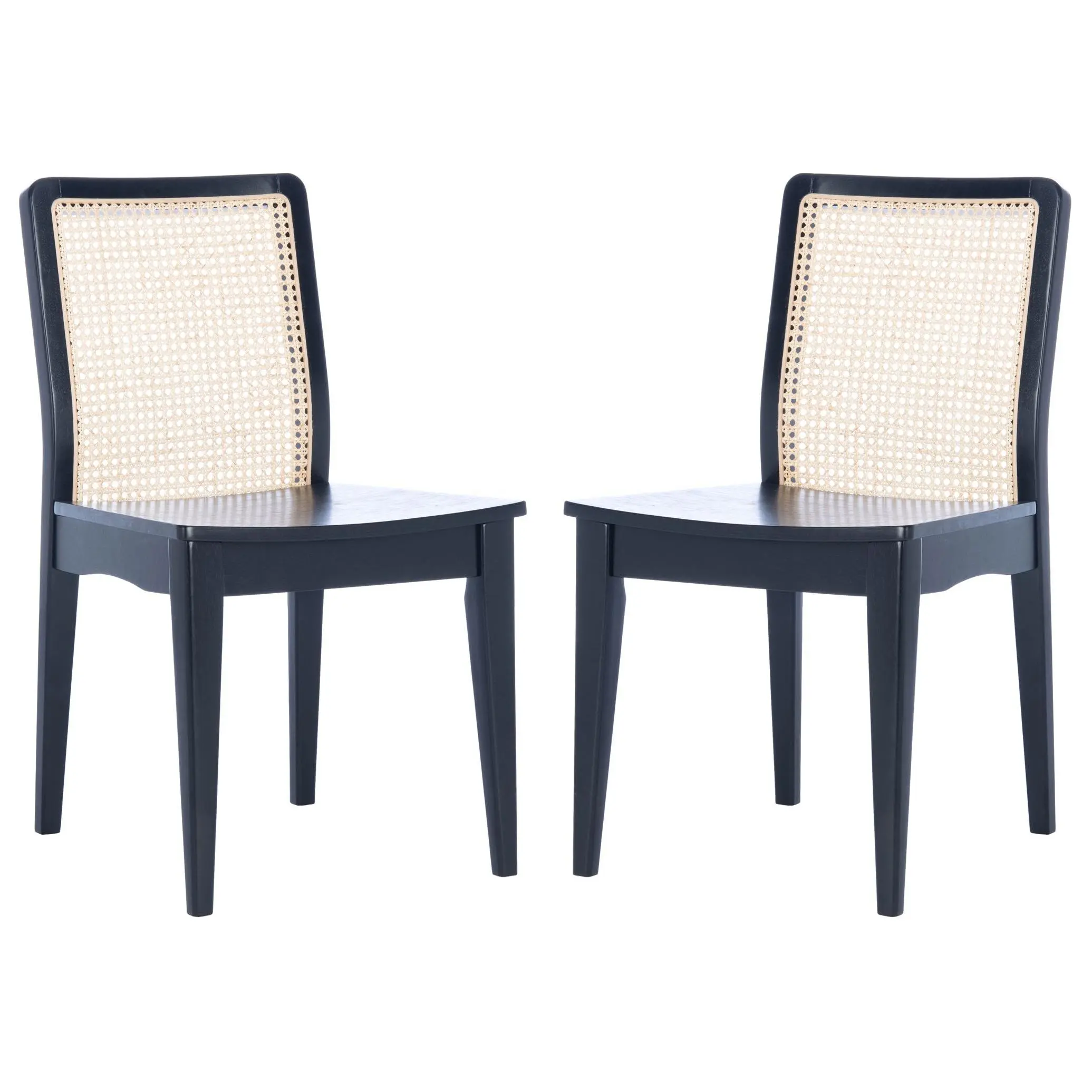 Safavieh Benicio Rattan Dining Chair, Set of 2