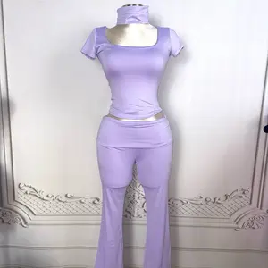 3 piece purple matching set