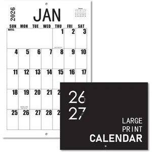 Large Wall Calendar 2026-2027, Big Grid  Calendar 23 x 15 Inches Runs From Jan 2026 to Jul 2027, Large Print Wall Calendar  for Planning, Organizing, and Scheduling Your Life