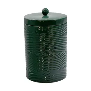 Temp-tations Woodland 5-qt Stoneware Lidded Canister Temp-tations Woodland 5-qt Stoneware Lidded Canister
