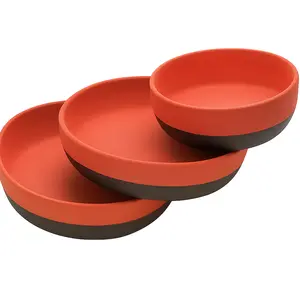 Elegua Plate Set – 3 Plato para Elegua Piece Ceramic Set for Rituals and Offerings Religious Small