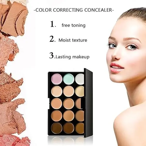 15 colors Skin-matching flawless liquid foundation, smart-toned face makeup that you can tint yourself Hypoallergenic, light, medium, medium coverage Semi-matte finish Hides wrinkles and fine lines Safe and lightweight for sensitive skin