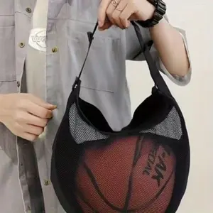 Basketball Bag, Spacious Design, Single Shoulder Crossbody, Ideal for Storing Sports Balls, Volleyball Nets, Fitness Equipment