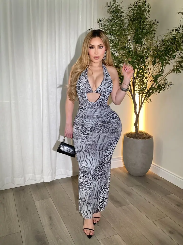 Daring Bombshell Grey Maxi Daring Bombshell Grey Maxi