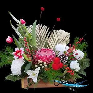 Tropical Christmas fresh flowers
