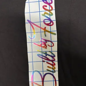 Built by Force Sticker