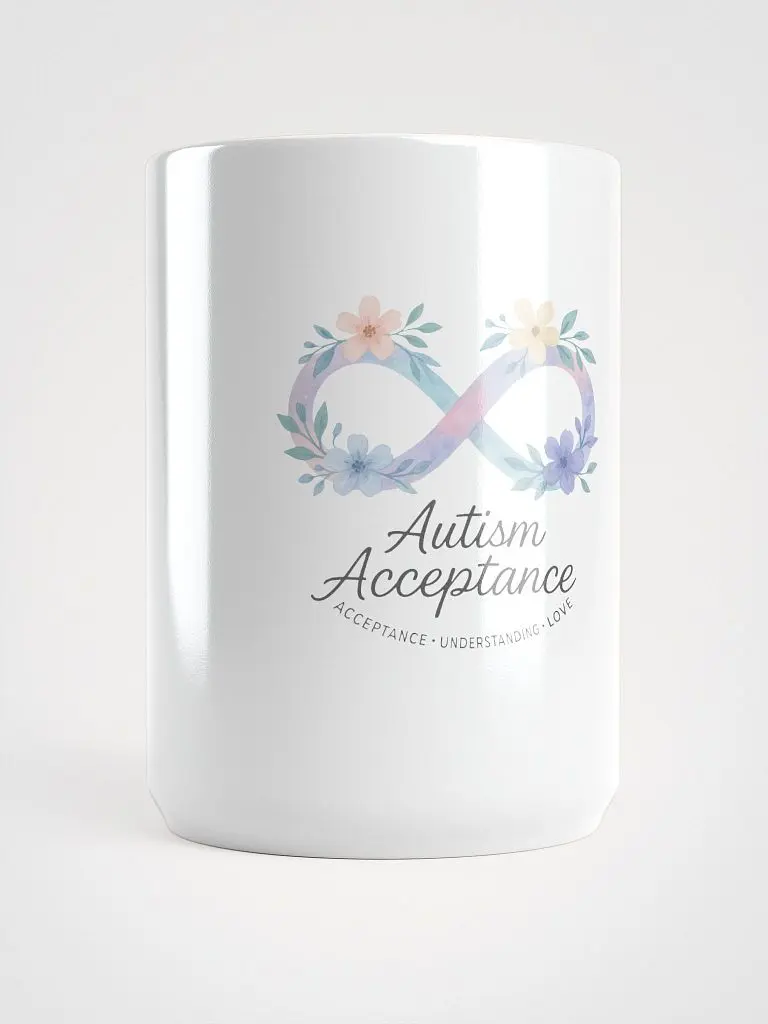 Infinity Blooms Autism Acceptance Mug