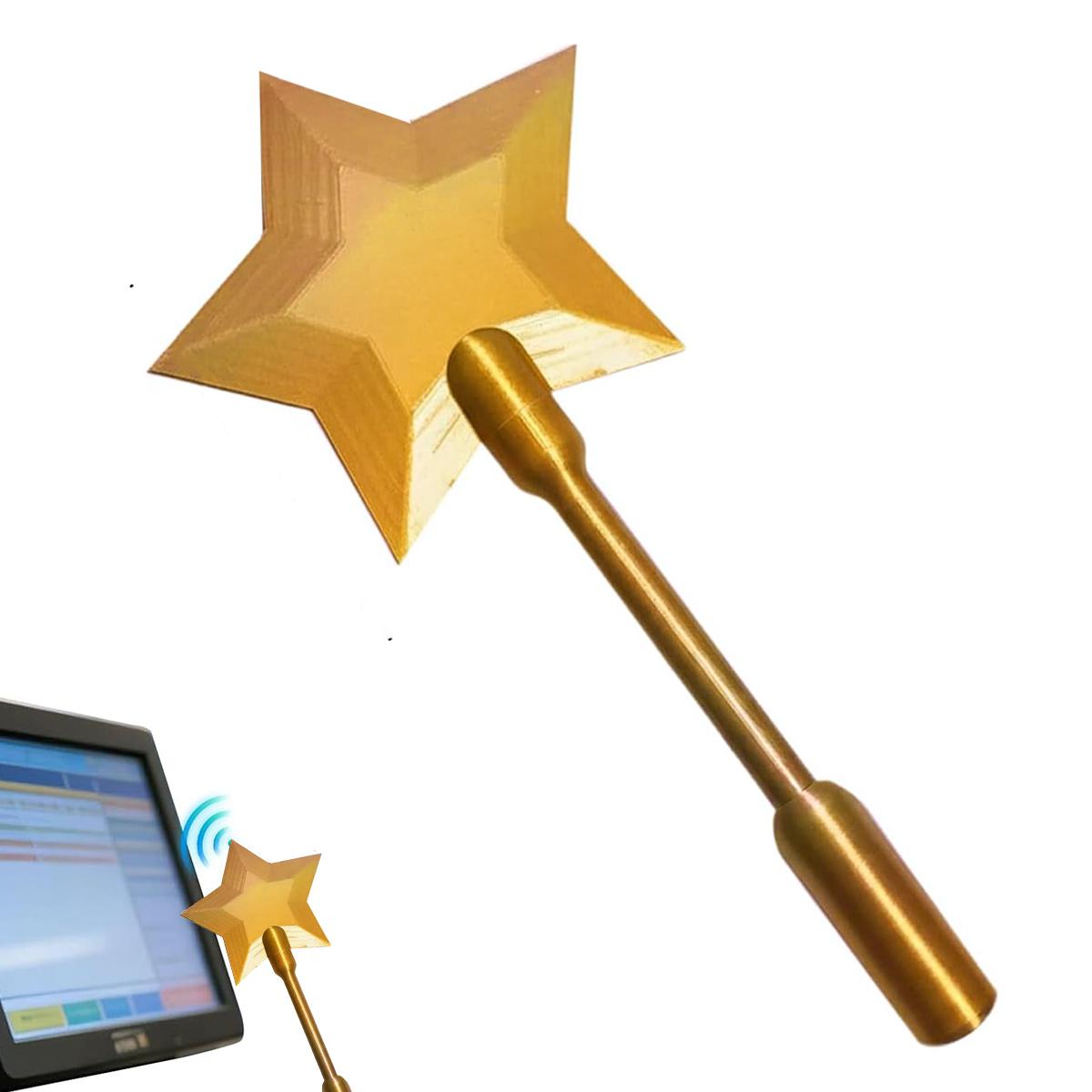 Magic Fairy Wand Credit Card Holder, Credit Card Magic Wand 3D Printed Tap to Pay Wand, Credit Card Magic Wand, NFC Card Sleeve, Fun Novelty Gift, Fun Fantasy Gift for Magic Lovers