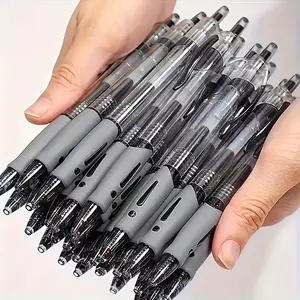15-Piece Retractable Ballpoint Pen Set, 0.5mm Tip, Blue Ink, Ideal for Writing Office Use Gift