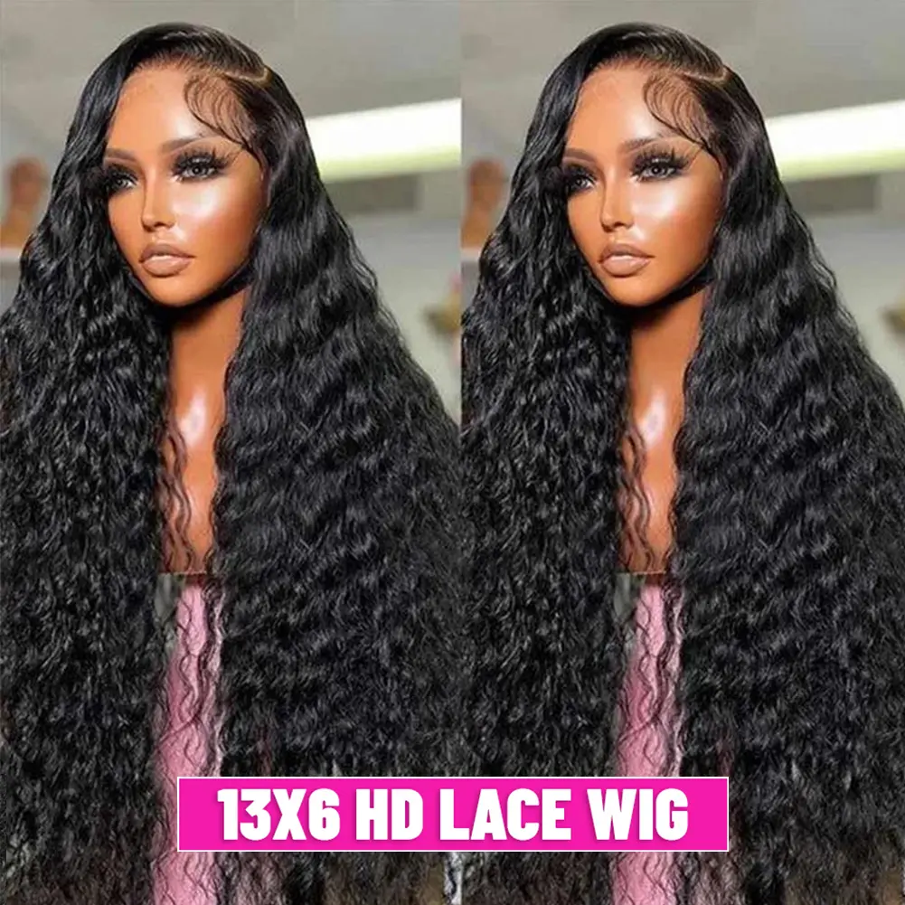 180% 13x6 Lace Water Wave Wig