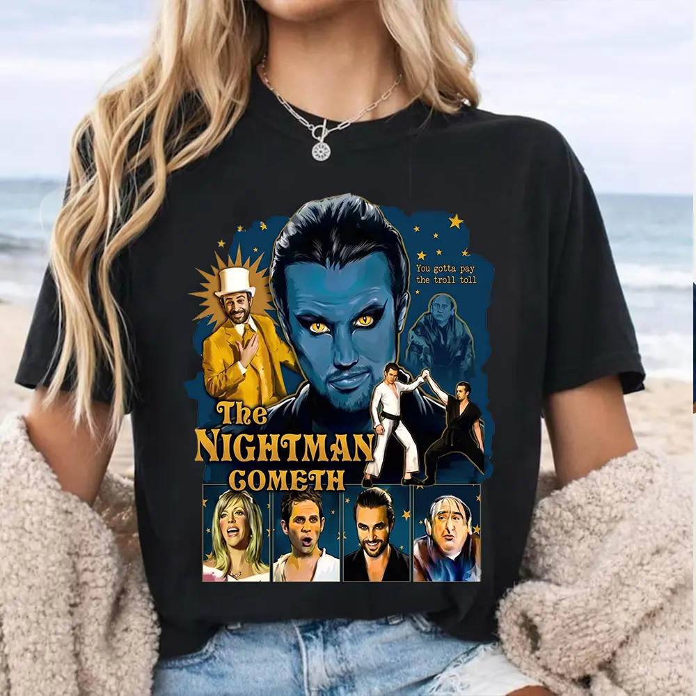 It's Always Sunny In Philadelphia The Nightman Cometh Retro Vintage Unisex Classic T-Shirt, Gift For Women And Man Unisex Shirt