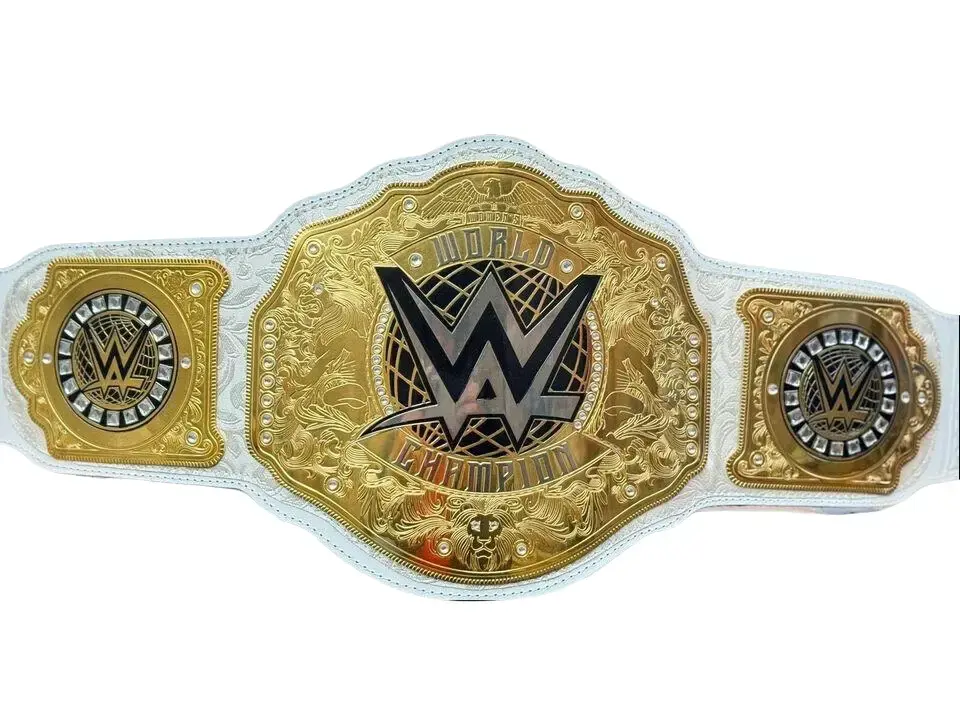 Womens World Heavyweight Championship Belt Wrestling Replica 2mm Brass Adult