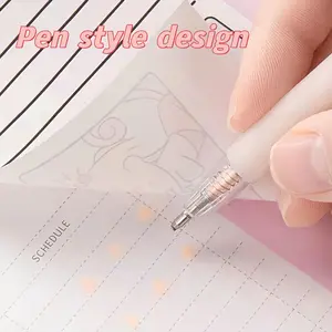 1/3pcs Macaron Color Dot Glue Pen Type, Quick-Dry Adhesive for Kids Hand Accountancy, Craft Supplies