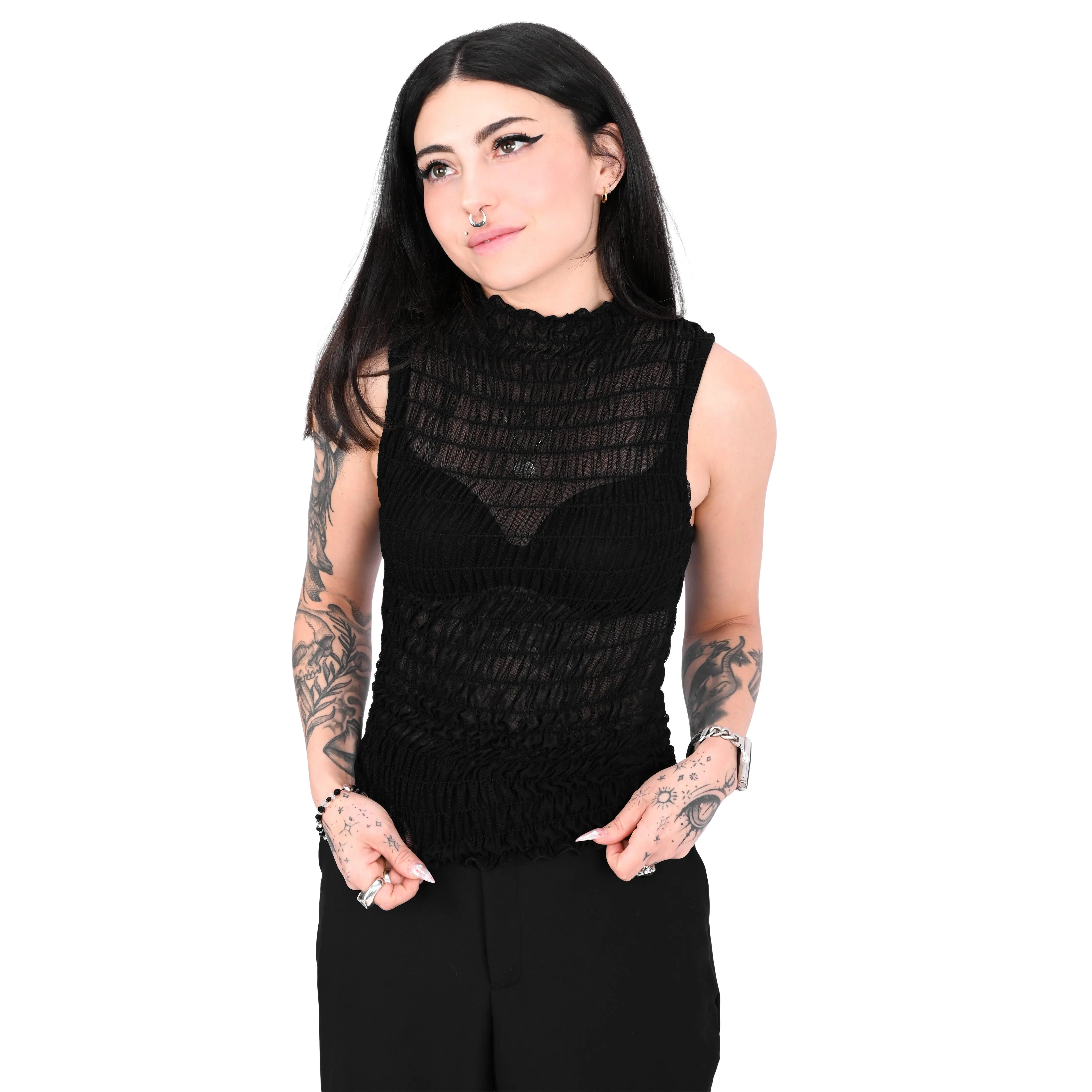 Kai Smocked Top