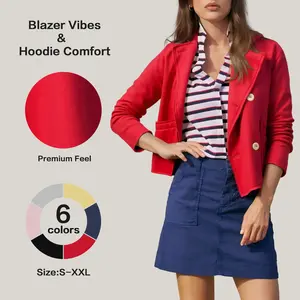 Women’s sporty jacket–style short jacket, casual, elegant, and fashionable outerwear GARMENTARY