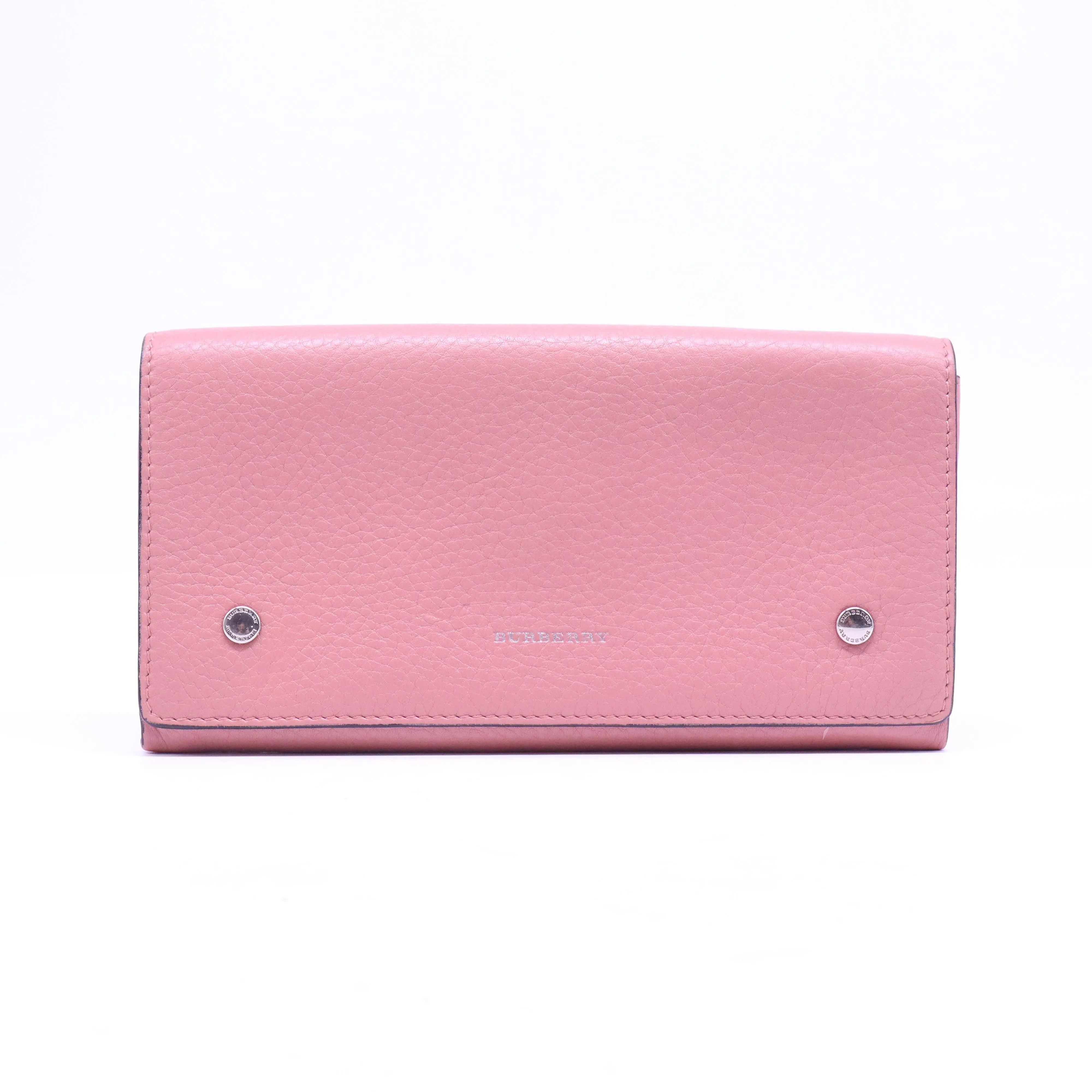 Pre-owned BURBERRY Leather Small Leather Goods wallet W20711