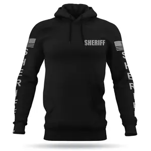 [SHERIFF] Performance Hoodie [BLK/GRY]