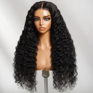 [New In]Nadula 13x4 Invisible Knots Crimped Curls Z-Shape Wave Pattern Fluffy High-volume Look Put On And Go Glueless Wig TikTokShopSpringGlowUp Greenish