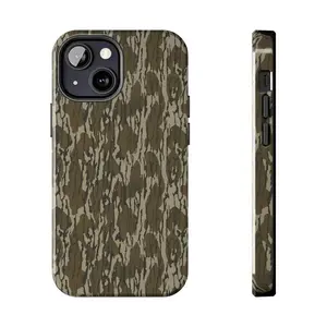 Vintage Waterfowl Camo MagSafe Phone Case for iPhone 17/16/15/14/13/12/11 Pro Max Plus, Hunting Camouflage Shockproof Protective Cover