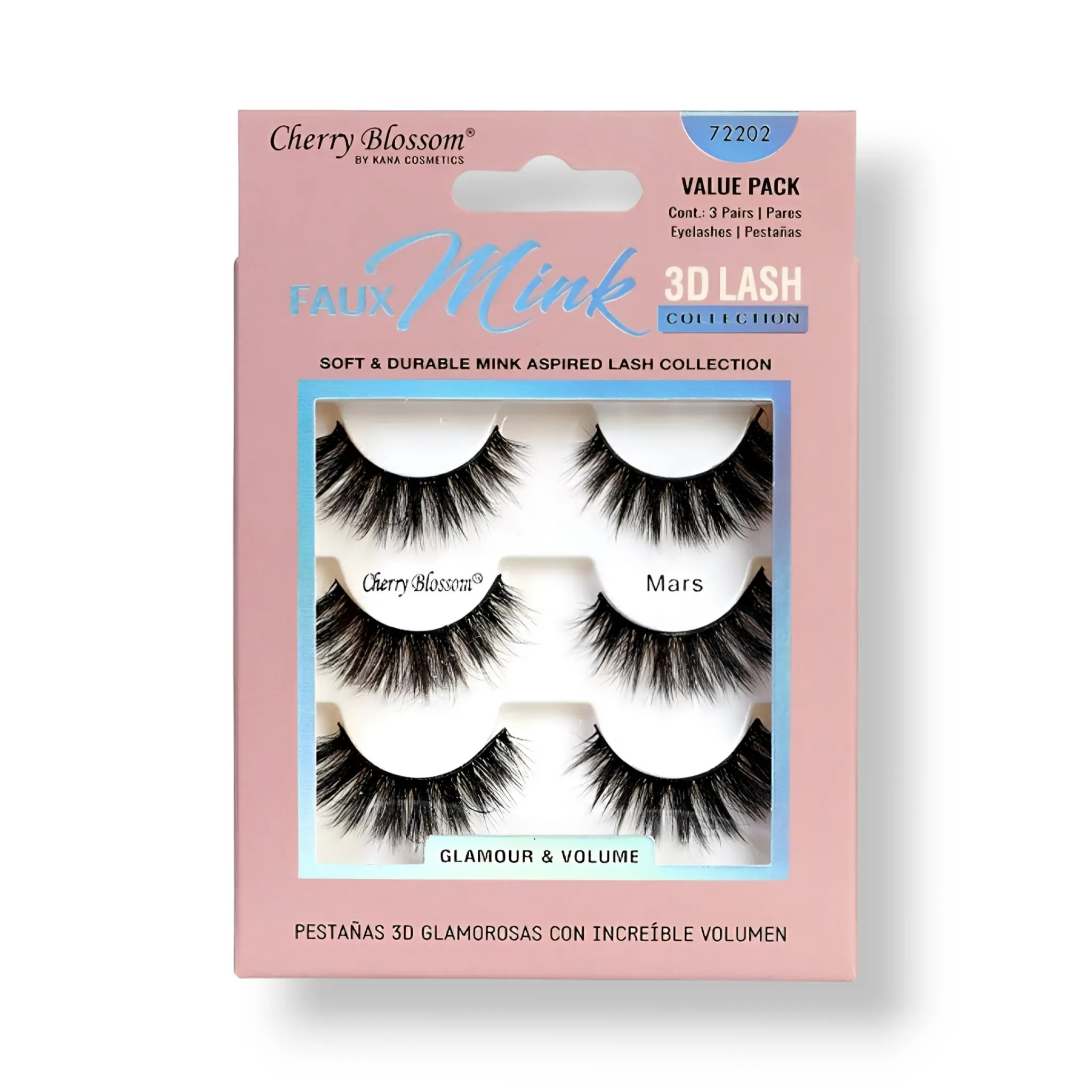 Cherry Blossom Faux Mink 3D Lash (3 Pack)