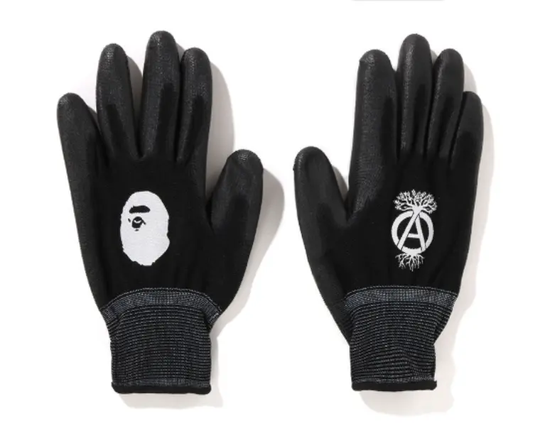 Bape x NBHD Glove Black