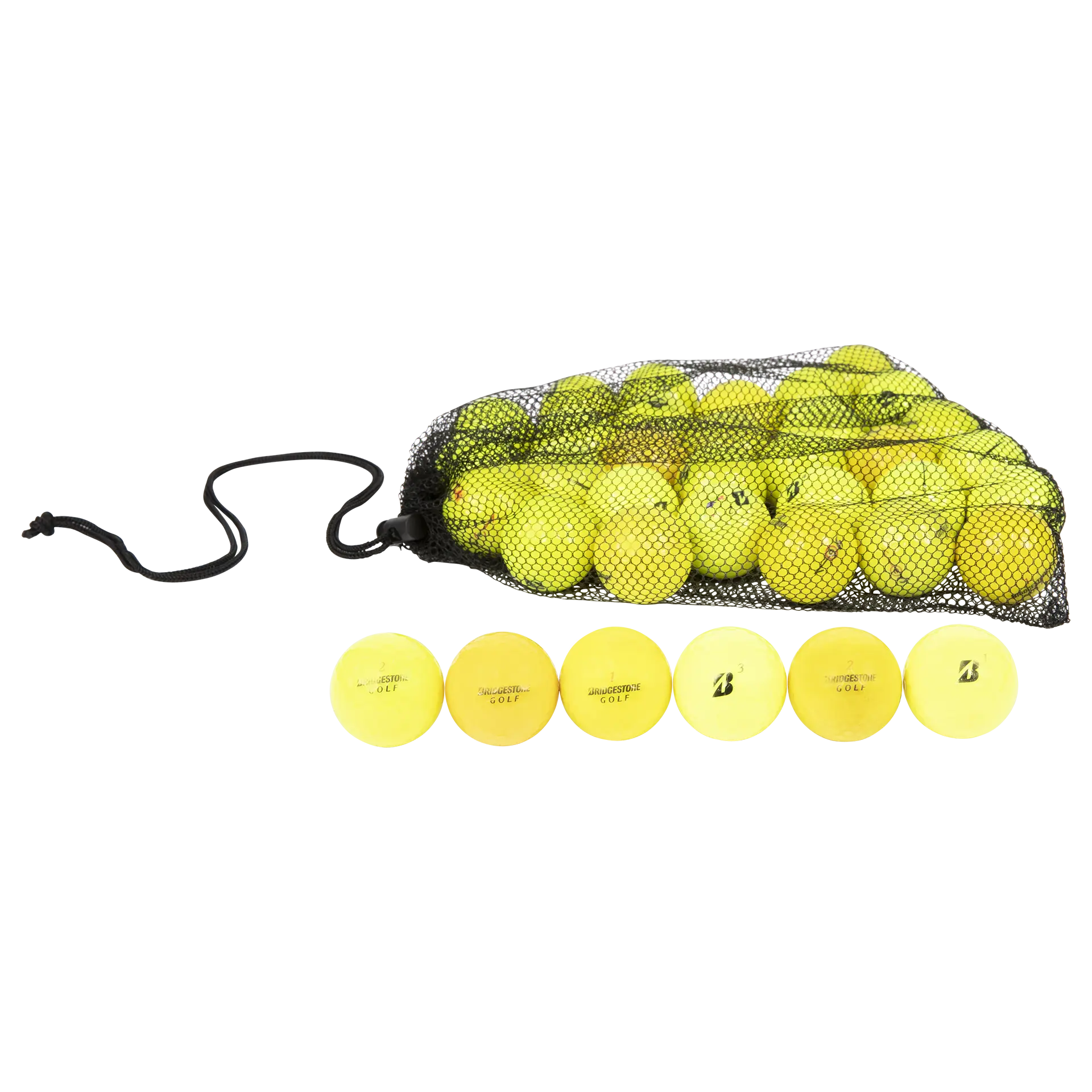Bridgestone e6 Golf Balls, 24-Count Yellow Only Mix for Outdoor Sport Use