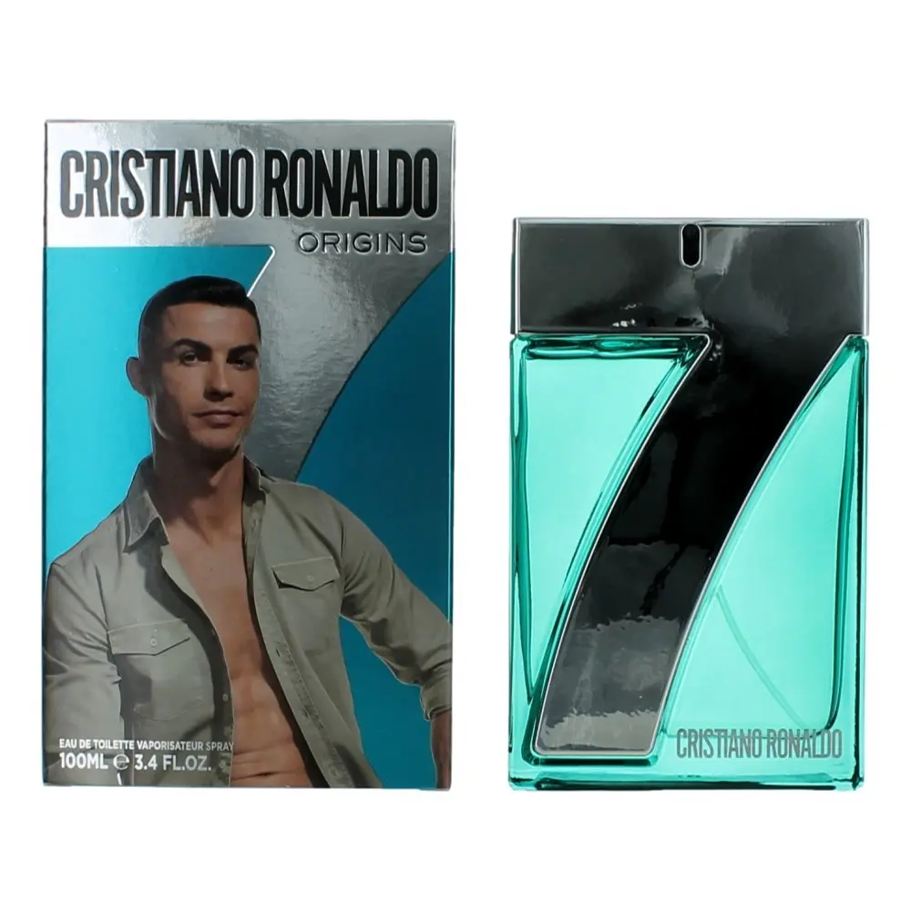 Origins CR7 Cristiano Ronaldo Men's Eau De Toilette Spray - 3.4 fl oz, Featuring Bay Leaf Blend, Citrus Notes, and Patchouli Vetiver