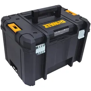 DEWALT 17-Inch Deep Tool Box – 6 Gallon Heavy-Duty Stackable Storage with Anti-Rust Protection for Tools & Equipment