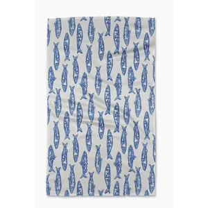 Inshore Geometry Tea Towel