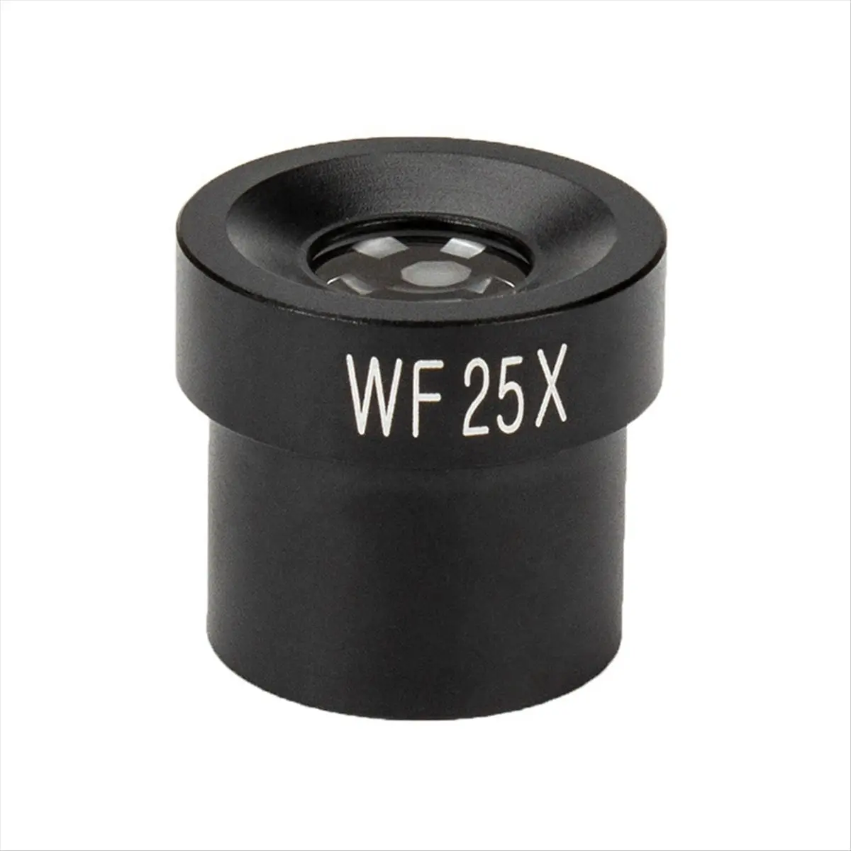 1pc 25x Glass-Metal Biological Microscope Eyepiece Lens, Car Body Repair Tool Accessory, 12mm Wide Field of View, 23.2mm Mount Port Compatibility, No Distortion, Enhanced Imaging for Microscope Users