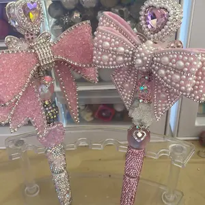 CLAIM DURING LIVE - Fancy Rhinestone Extended Bling Pens with Sparkling Gems and Elegant Design for Stylish Writing