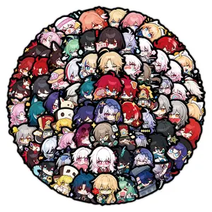 110PCS Celestial Railway Honkai: Star Rail Graffiti Stickers Cute Stickers Graphic Decal - Waterproof Vinyl Decals for Laptops, Water Bottles & Travel Gear Sticker Sheets